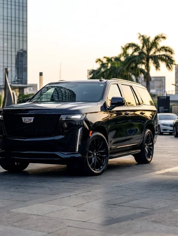 Cadillac Escalade, side profile