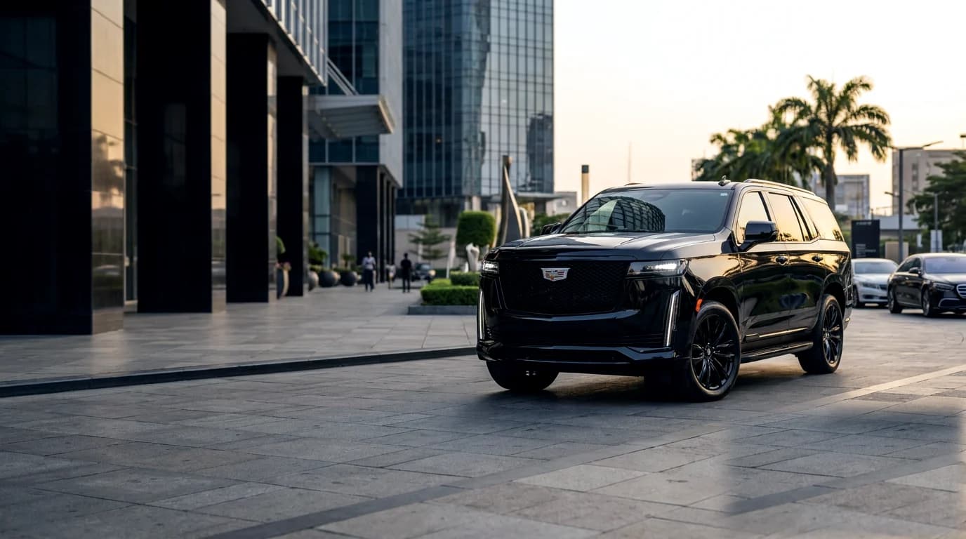 Cadillac Escalade, side profile